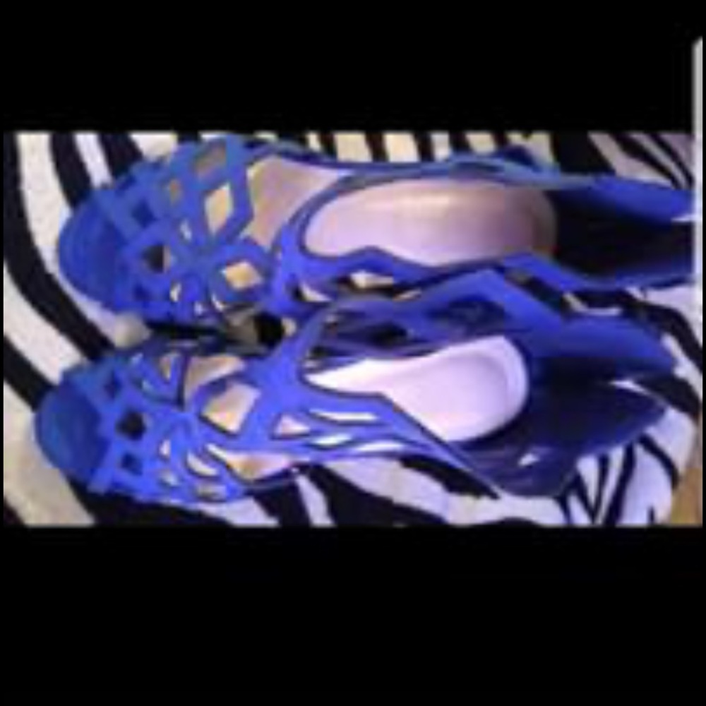 Royal Blue Heels